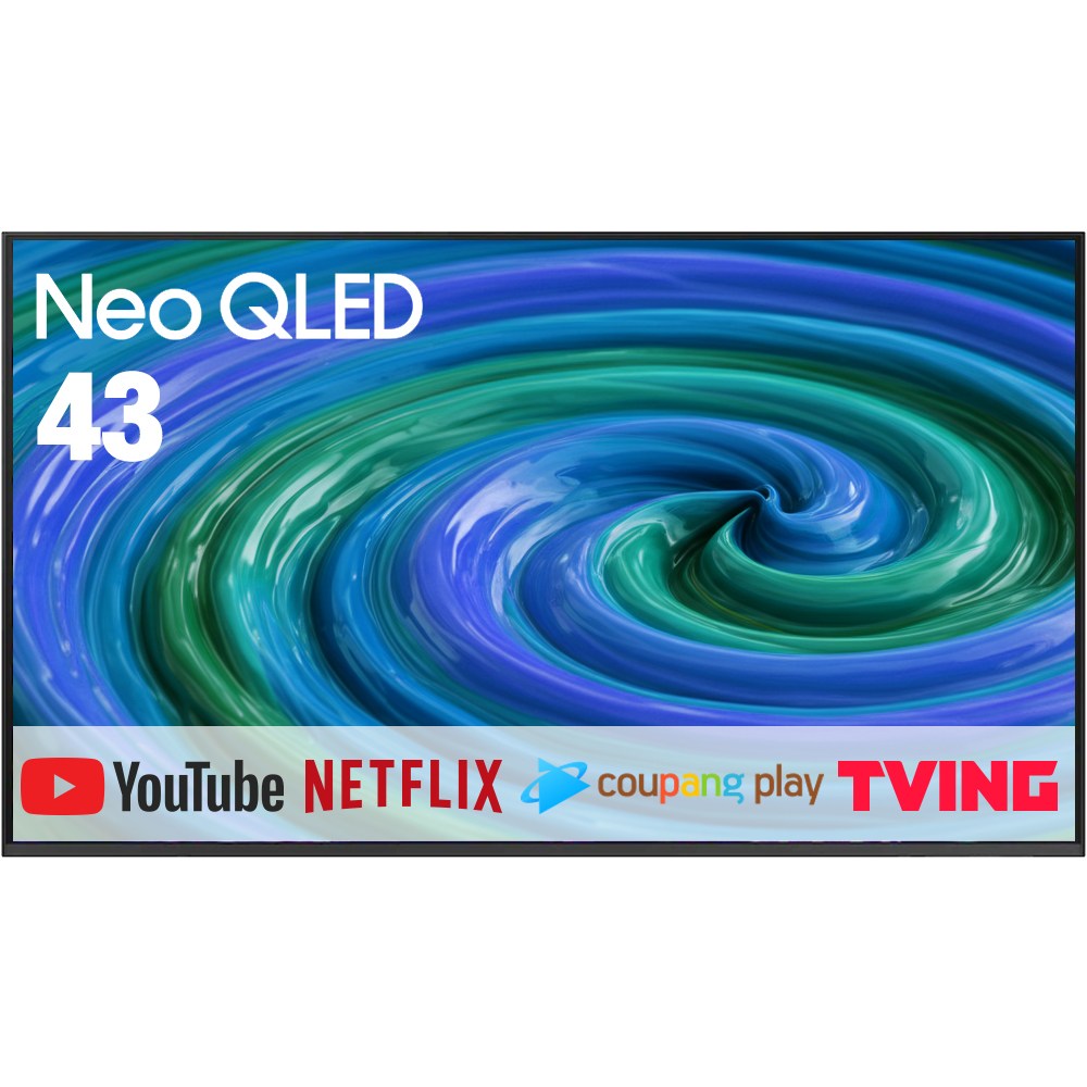 삼성전자 43인치 네오 큐엘이디 Neo QLED TV OTT 미러링 43QN90 1,959,000원