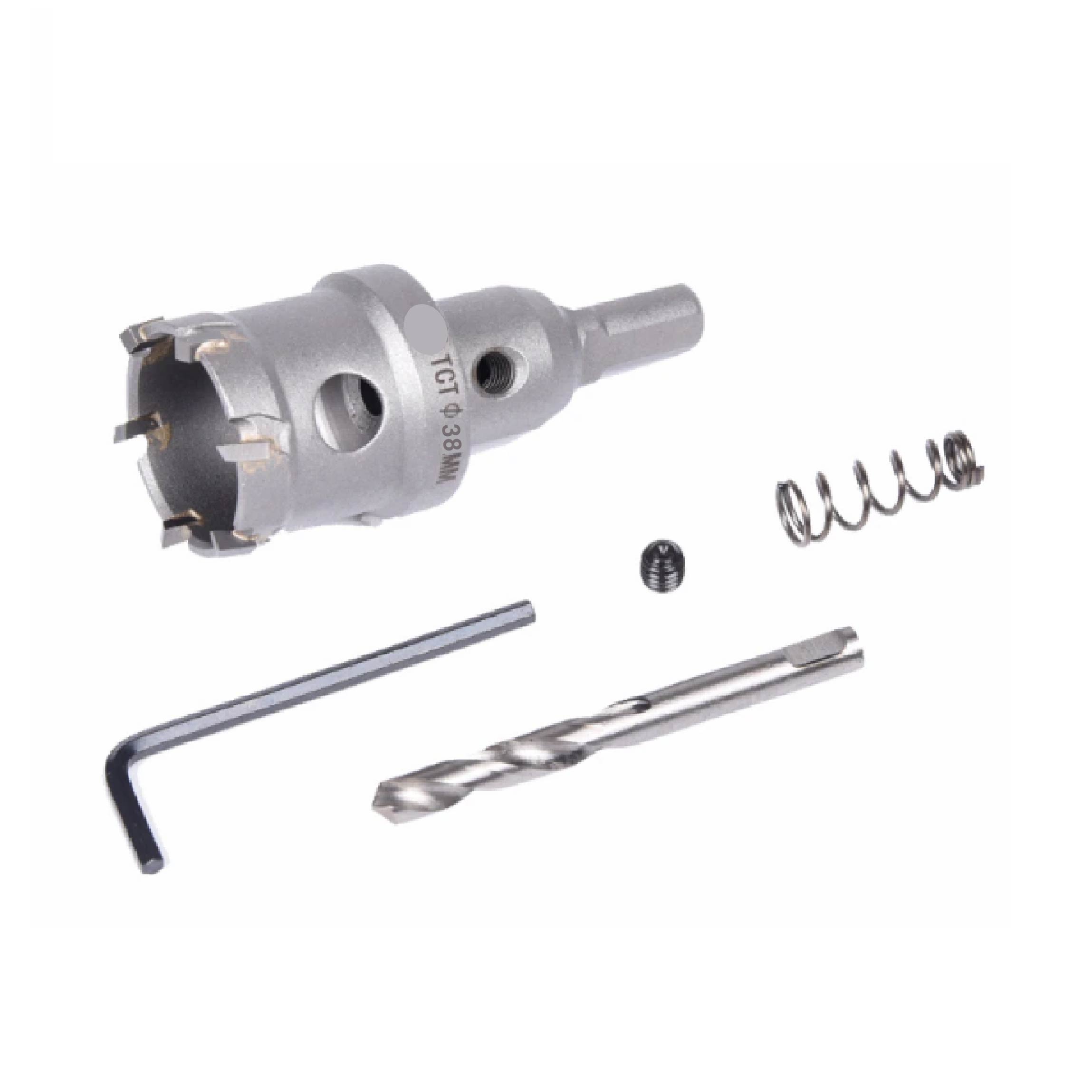 플로메리아 TCT 초경 스텐 홀쏘 38mm 아바일체형 모든 금속 싱크대 철판 스텐판 알루미늄 목재 타공 드릴 홀소 홀커터 홀컷터 원형 21,900원