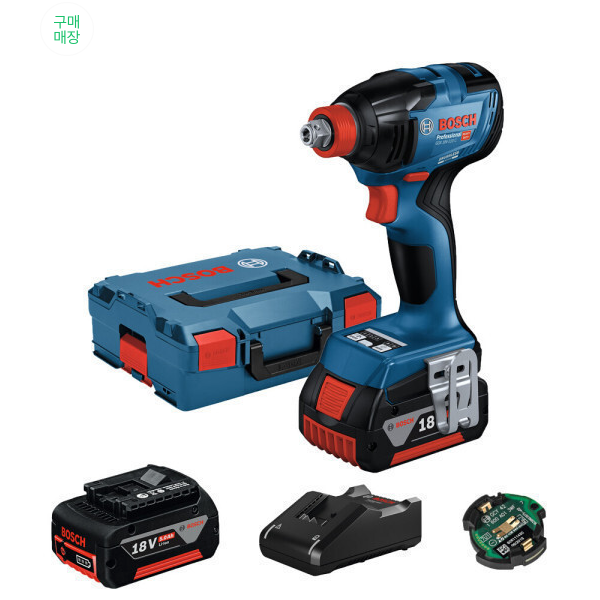 보쉬 충전 임팩트 드라이버렌치 세트 GDX18V-210C BL C5380655 539,410원