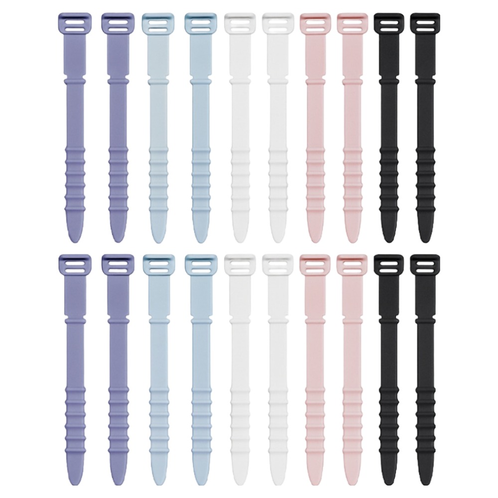 픽스몰 실리콘 선정리 케이블타이 5색 x 4p 5,900원