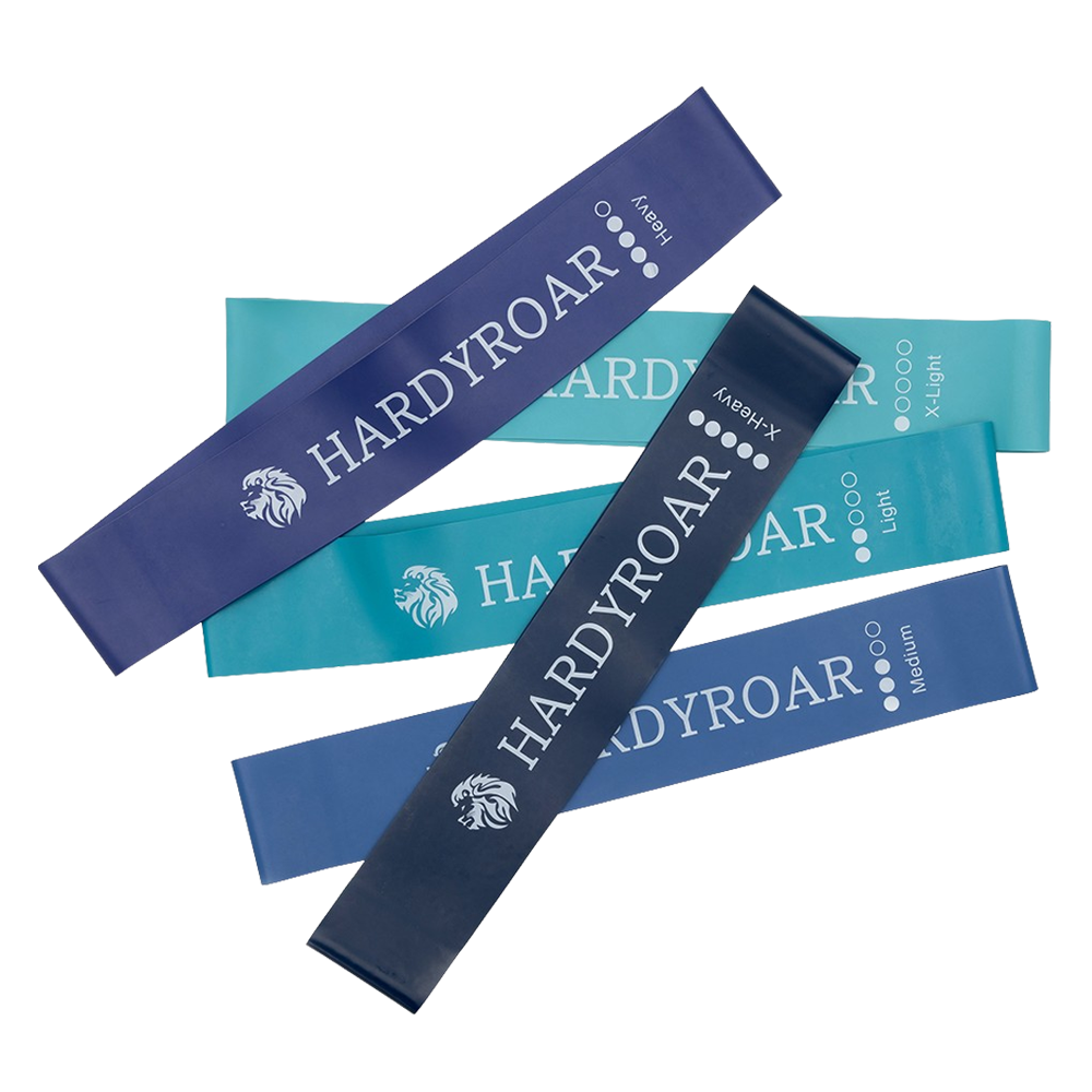 하디로어 라텍스 루프 밴드 5종 세트, 혼합색상, 1세트 7,400원