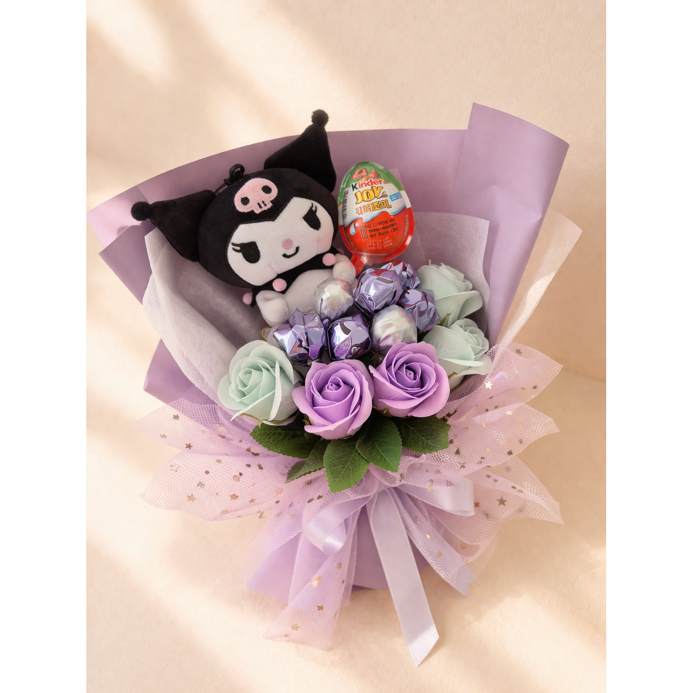 산리오 킨더조이 사탕 인형꽃다발, 쿠로미 26,000원