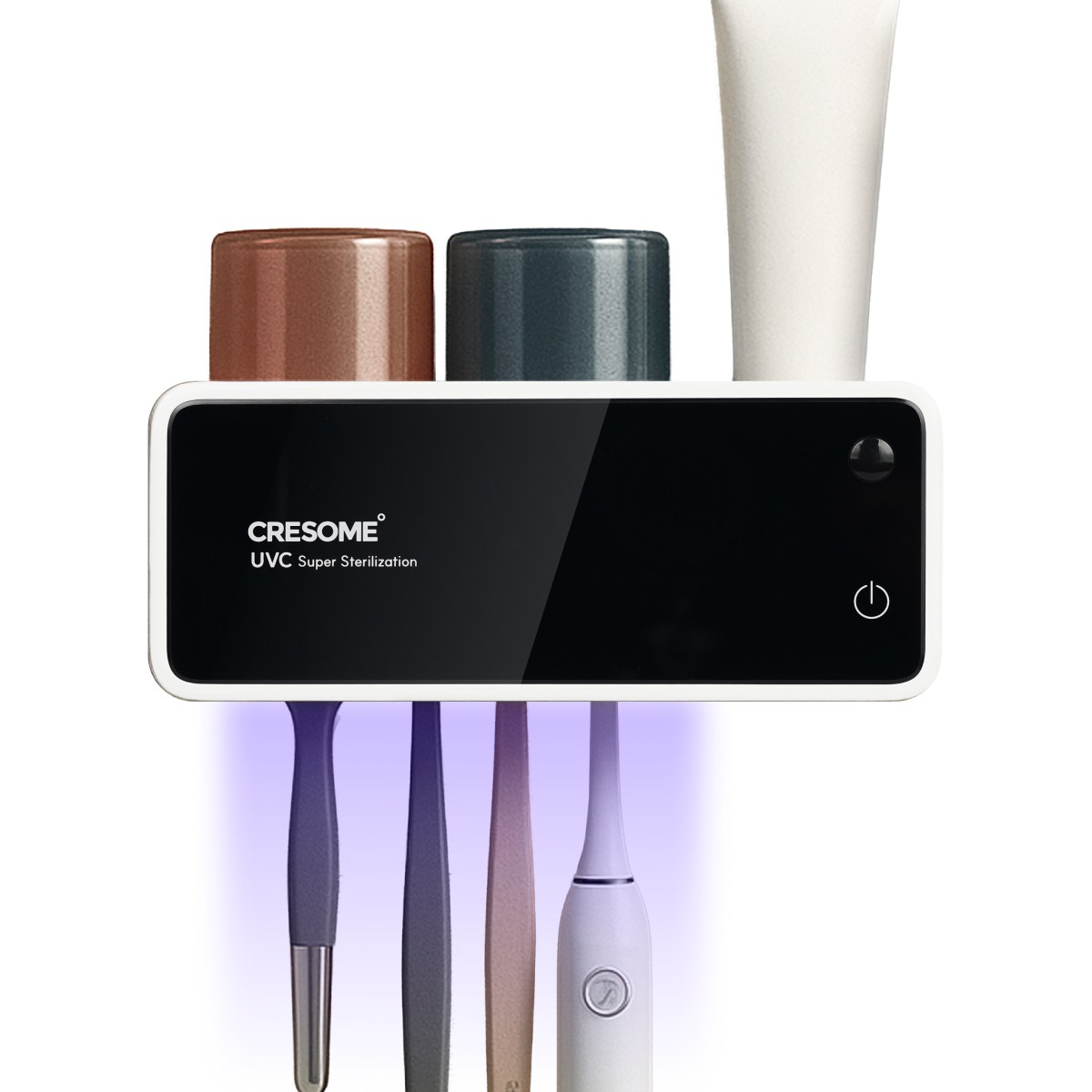 크리썸 가정용 무선 UVC 칫솔살균기, Y12, 화이트 99,800원