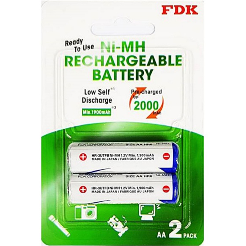 에프디케이 니켈수소 2000mAh AA 충전지 4,660원