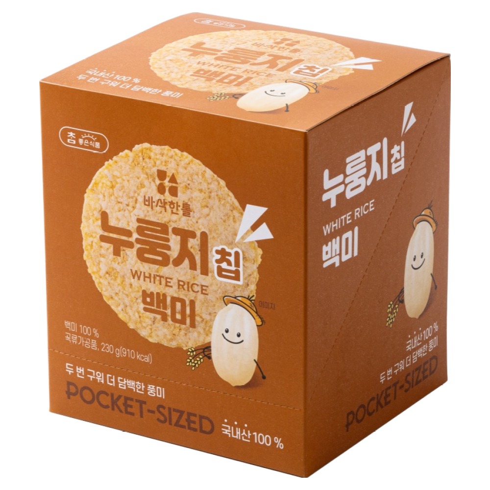 참좋은식품 바삭한톨 누룽지칩 백미 10p 7,010원