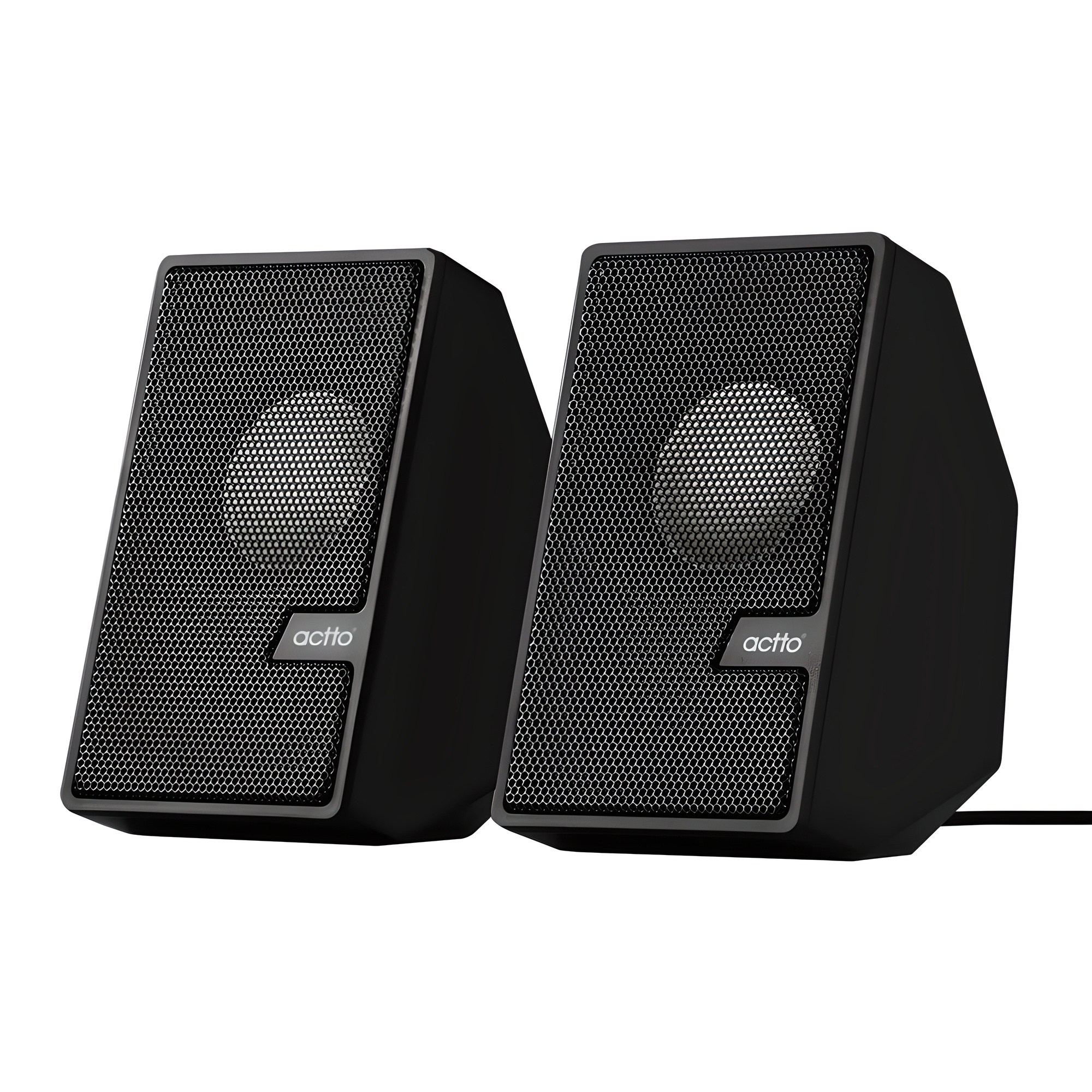 엑토 USB 전원 2채널 미니 PC용 스피커, 블랙, SPK-23 9,830원