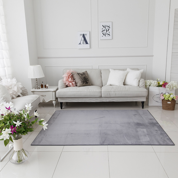 메르시데코 터치미 먼지없는 단모 극세사 러그 워셔블 카페트 39,800원