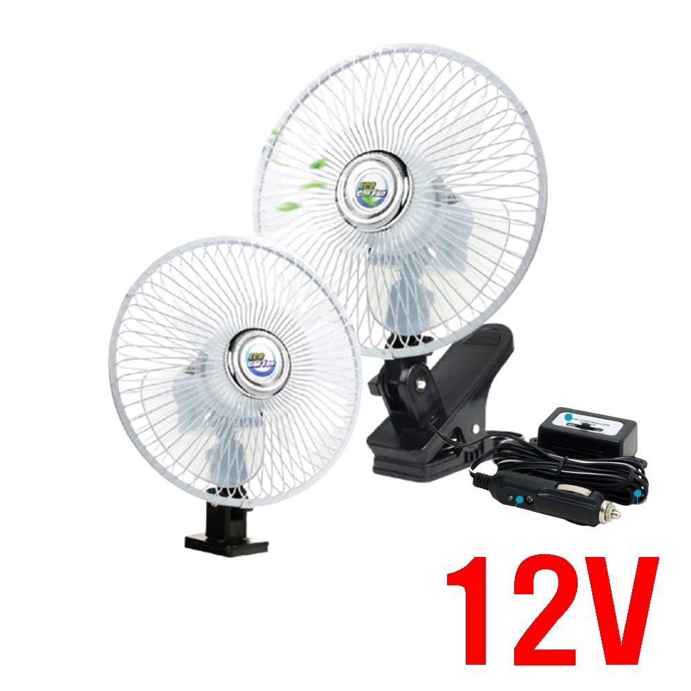 ECO 클립 카팬 8인치 차량용 선풍기 12V 24V 피스고정 카팬 버스 트럭 화물차 자동차 회전선풍기 28,900원
