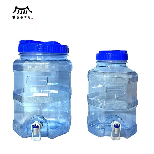 수도꼭지 물통 생수통 캠핑용 12리터 육각 코크 벨브 국산 18,900원