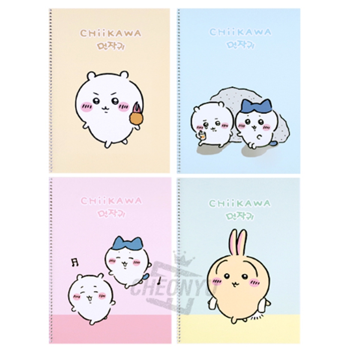 먼작귀_치이카와 스프링노트 ver.6 (10개 1세트), 단품 18,000원