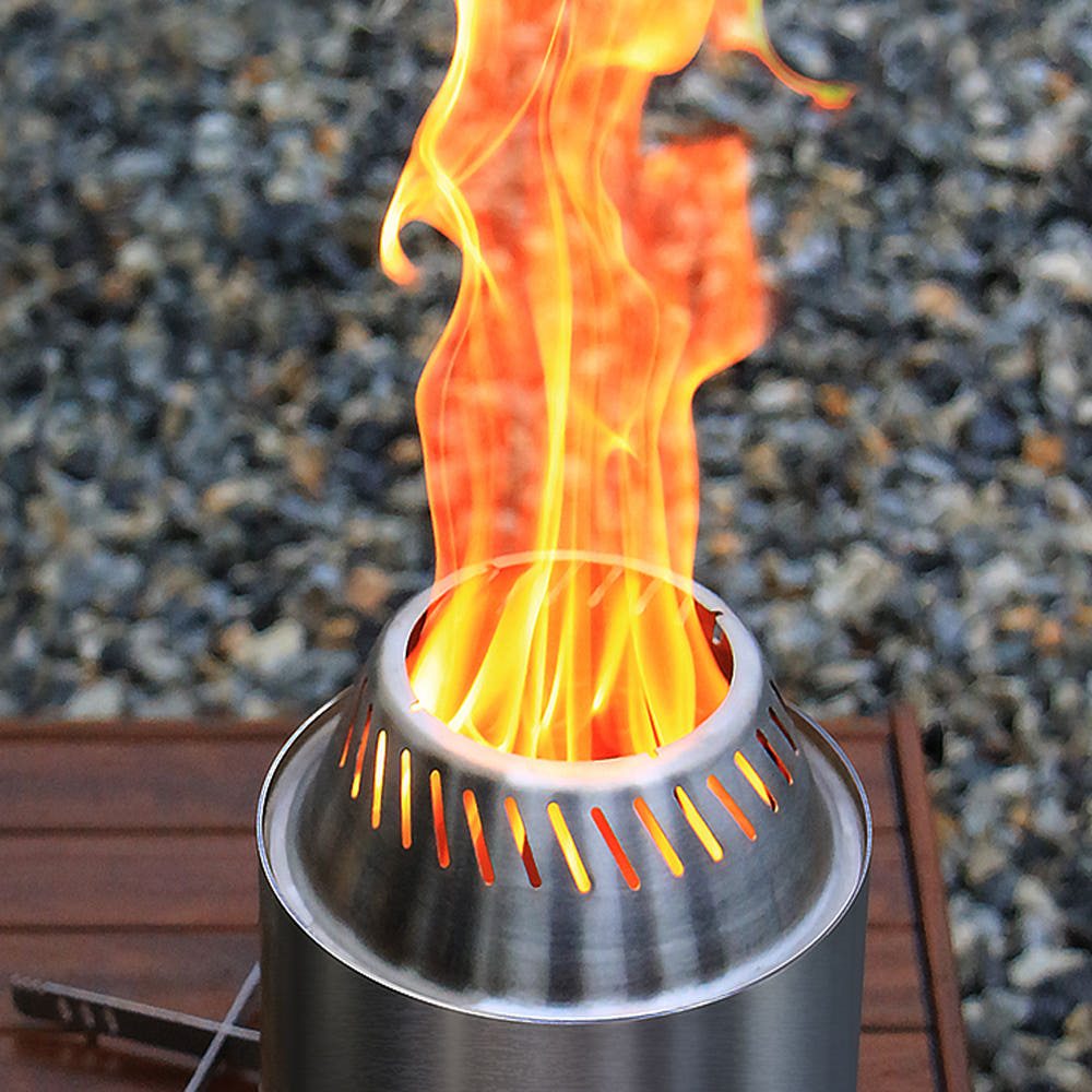 캠핑몽 유어스토브 캠핑 불멍 화로대 이중연소 회오리 나무 장작 펠렛, 1개 69,000원