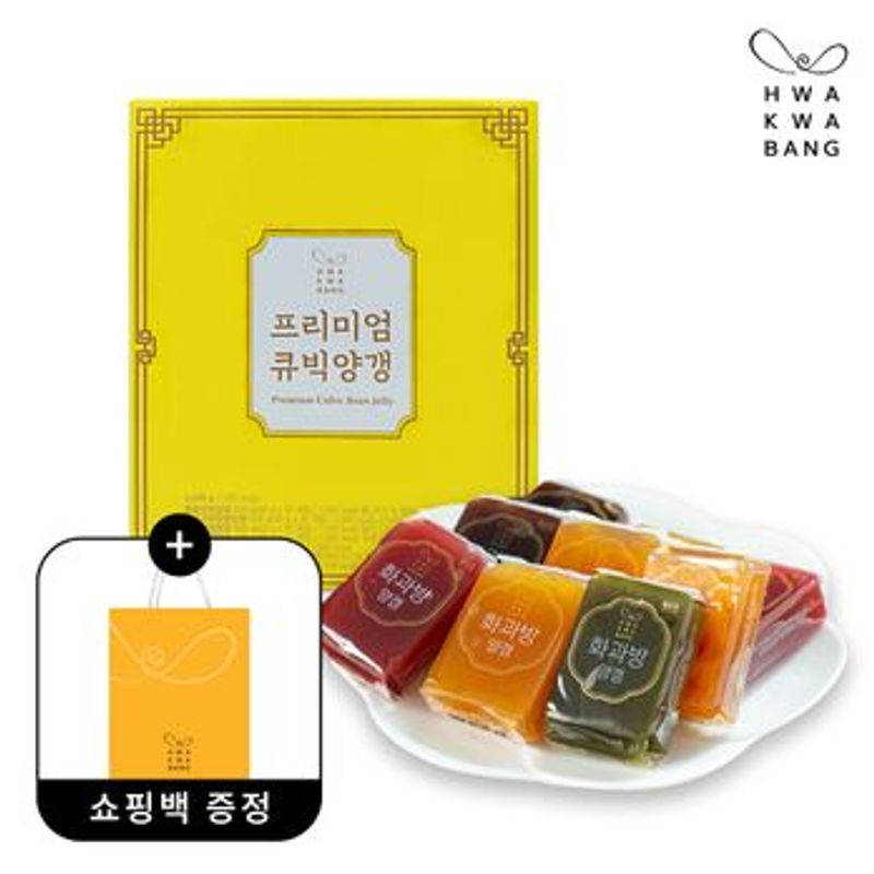 화과방 프리미엄 큐빅양갱 혼합구성 36,890원