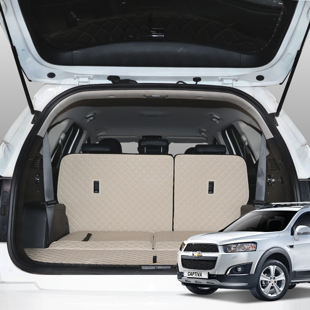 쉐보레 캡티바 7인승 트렁크매트 가죽 차박 퀼팅, 캡티바 7인승 29,900원