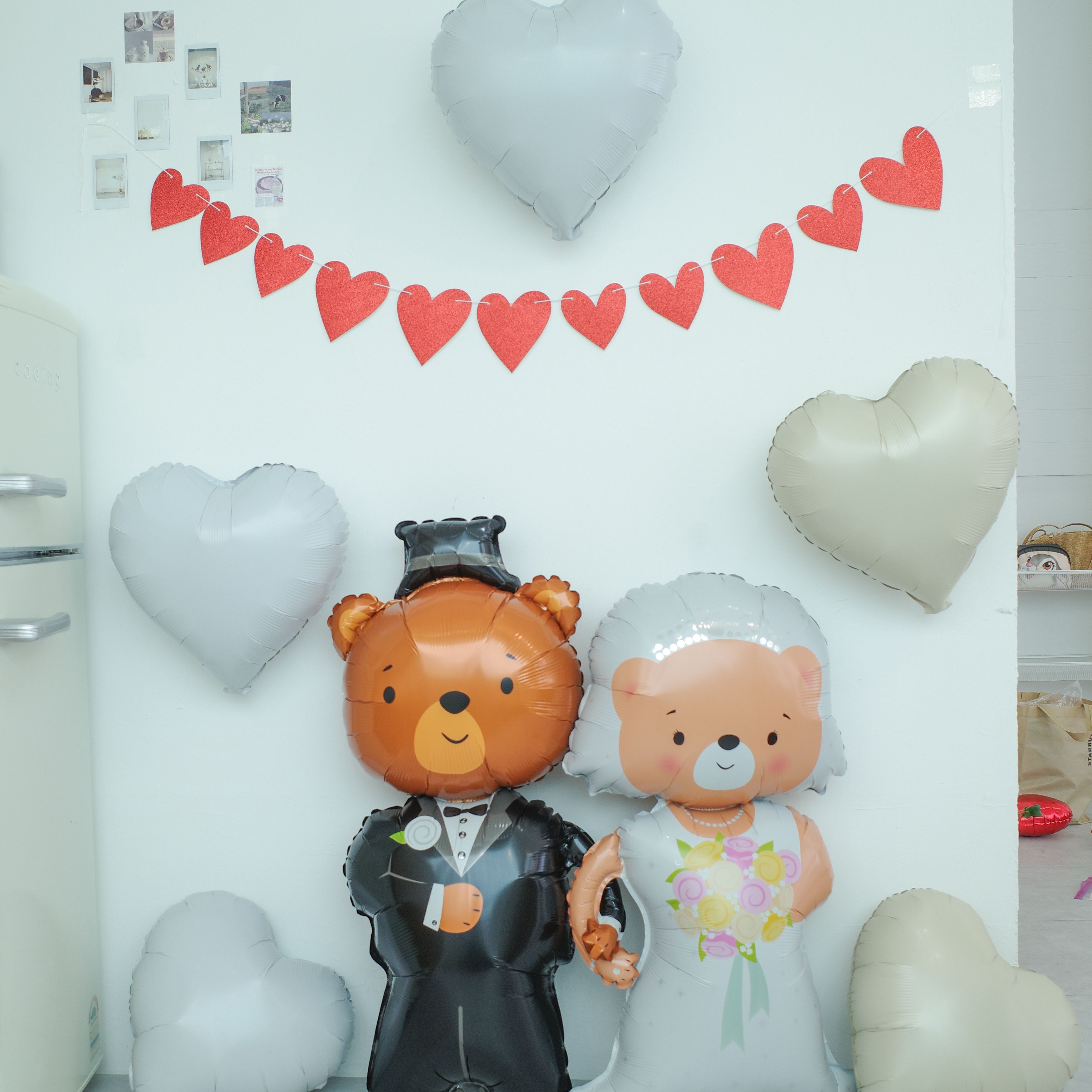 신랑신부 웨딩풍선 웨딩촬영 소품 24,900원