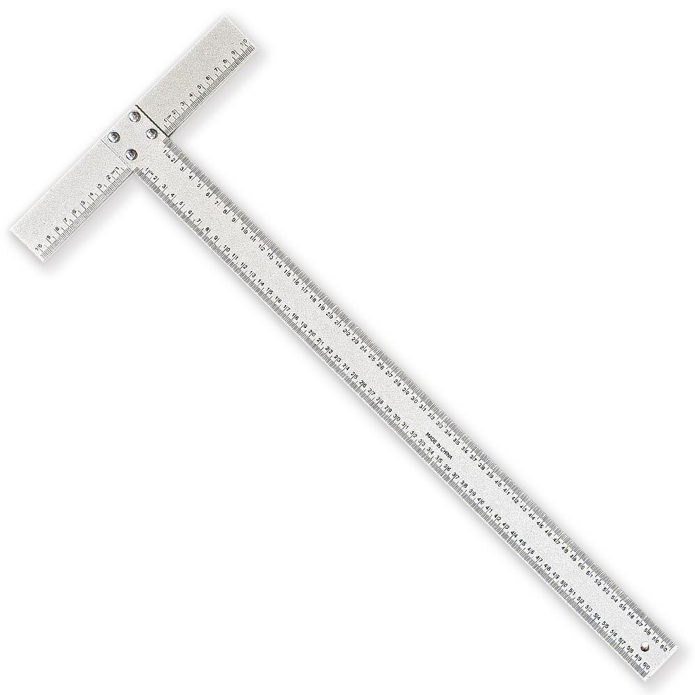 툴리버 T자 티자 알루미늄 타일 제도용 건축 설계 600mm 60cm 자 중 40mm, 1개 16,900원