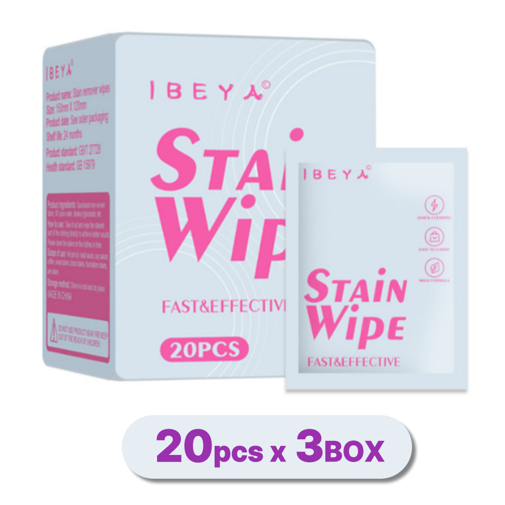 1초클린 이베야 휴대용 얼룩제거 의류 신발 클린징 티슈 20매, 3개, 3개, 20매, 100g 15,900원