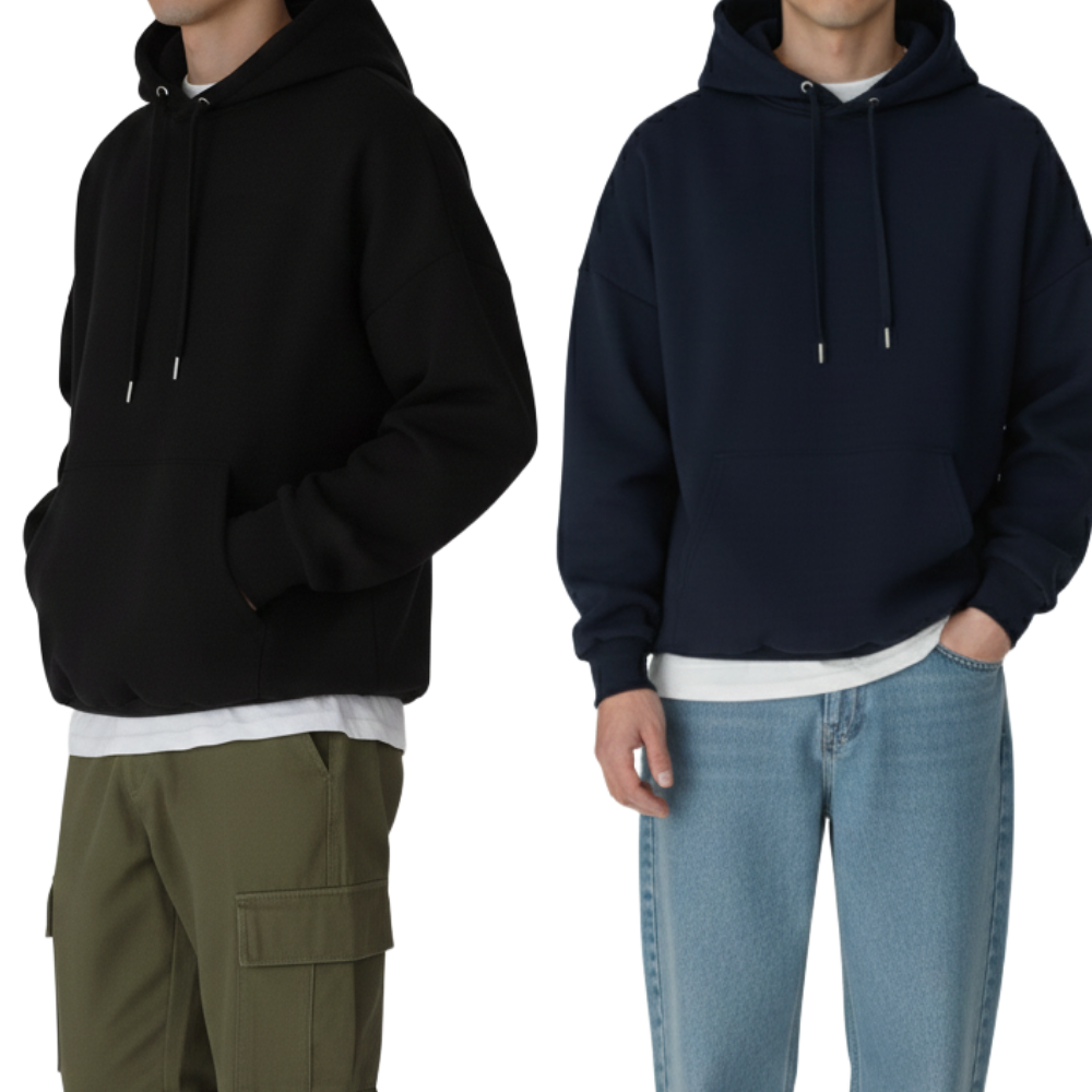 하트플로우 남녀공용 오버핏 빅사이즈 무지 후드티 23,600원