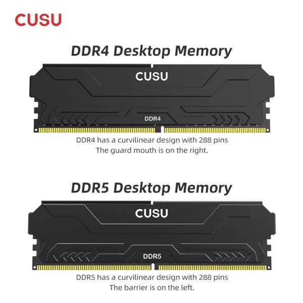 CUSU 램 DDR5 메모리 5600mhz 3200MHz 8gb UDIMM 데스크탑 (DIY 게이밍 컴퓨터용) 119,600원