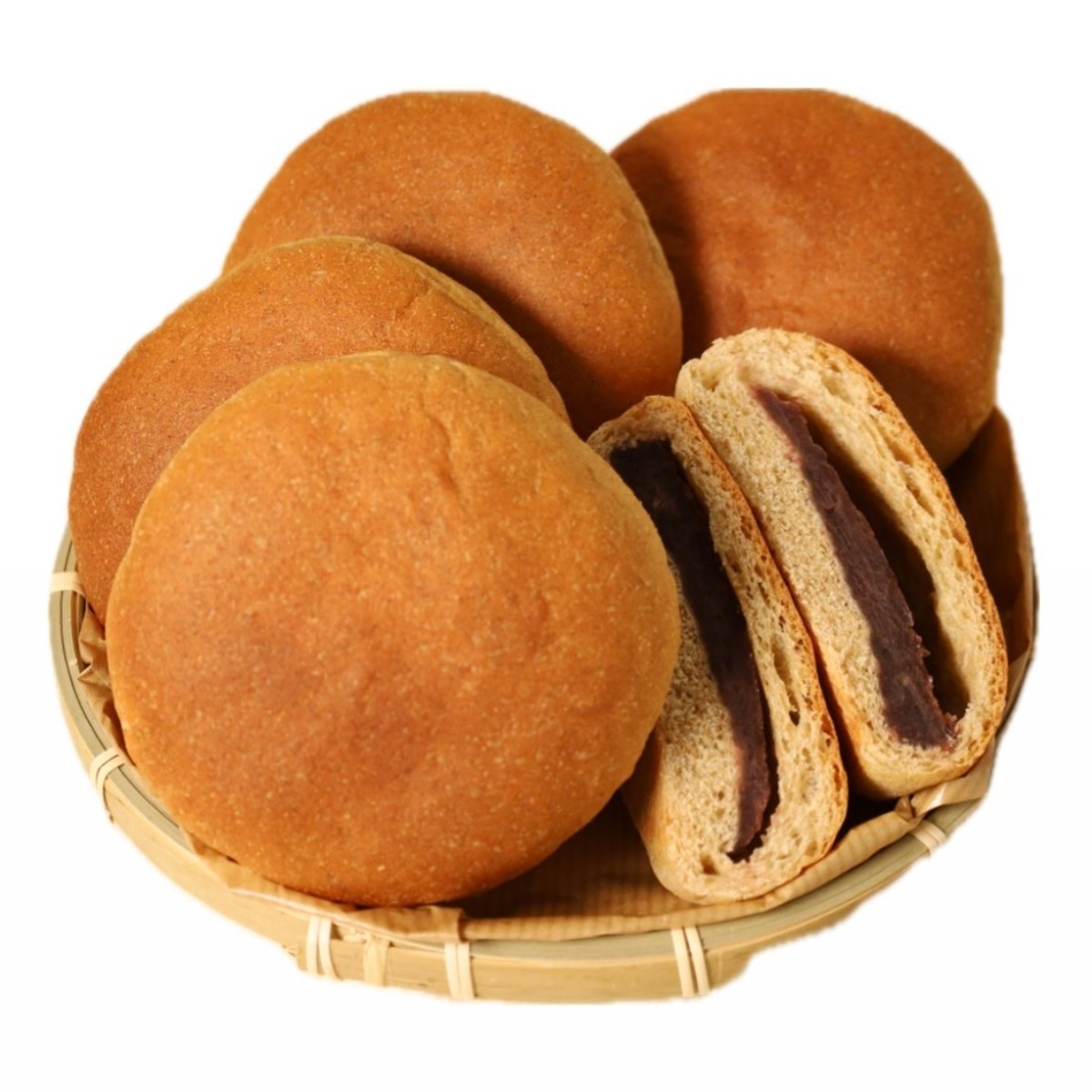 [당일생산] 나루제빵소 100% 통밀 단팥빵 앙금 비건 속편한 빵 식사대용 (5개입), 1개, 560g 10,810원