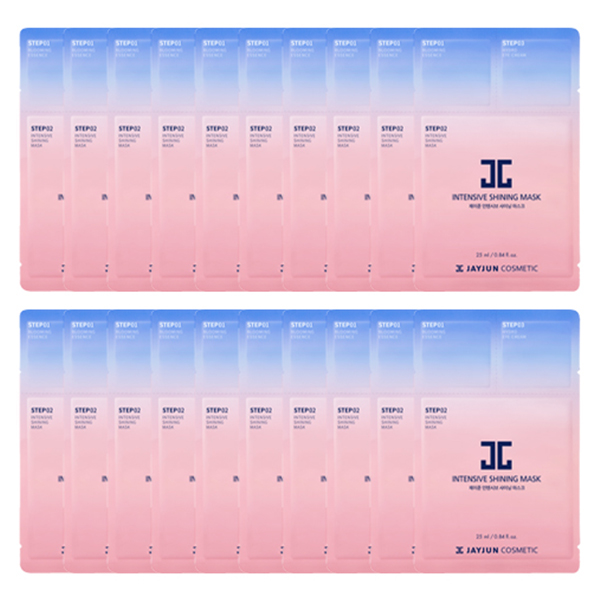 제이준 인텐시브 샤이닝 3 STEP 마스크팩 1.5ml 22,000원