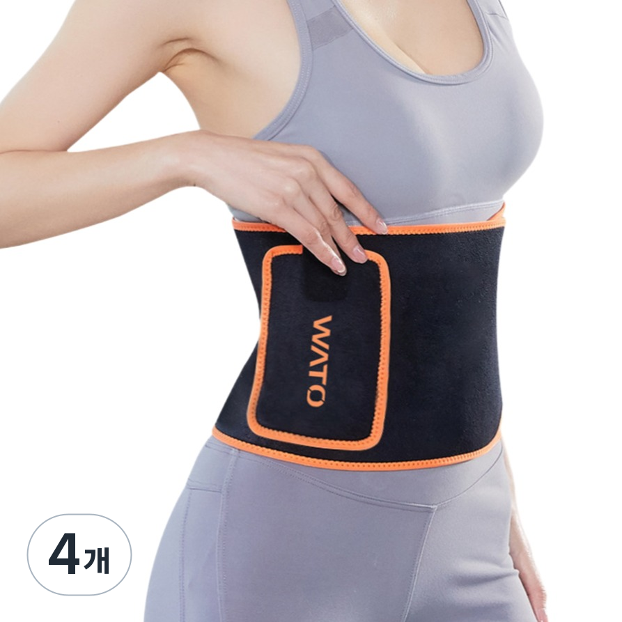 WATO 와이홉 허리 지지 건강보호대 2세대 오렌지 블랙 64,650원