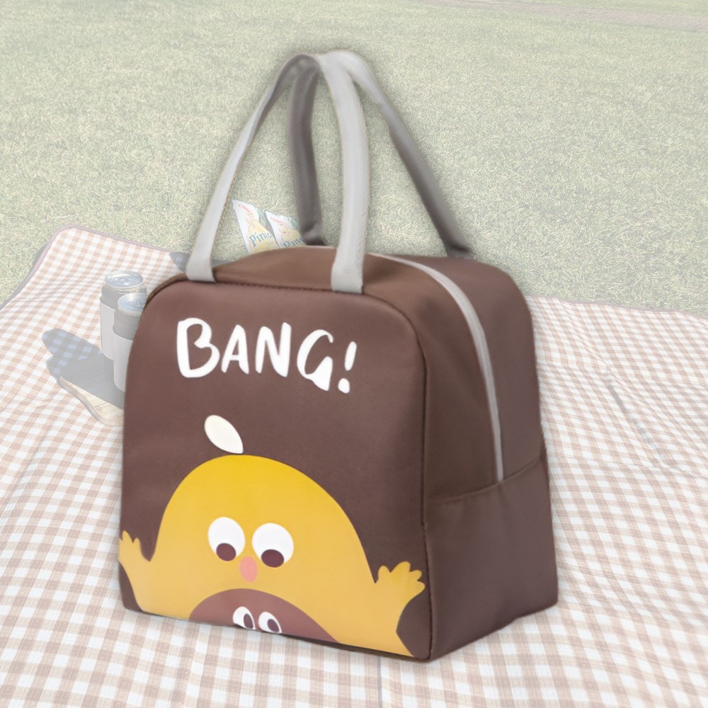 레오바니 보온 보냉 도시락 데일리 가방, 브라운, 1개 10,600원