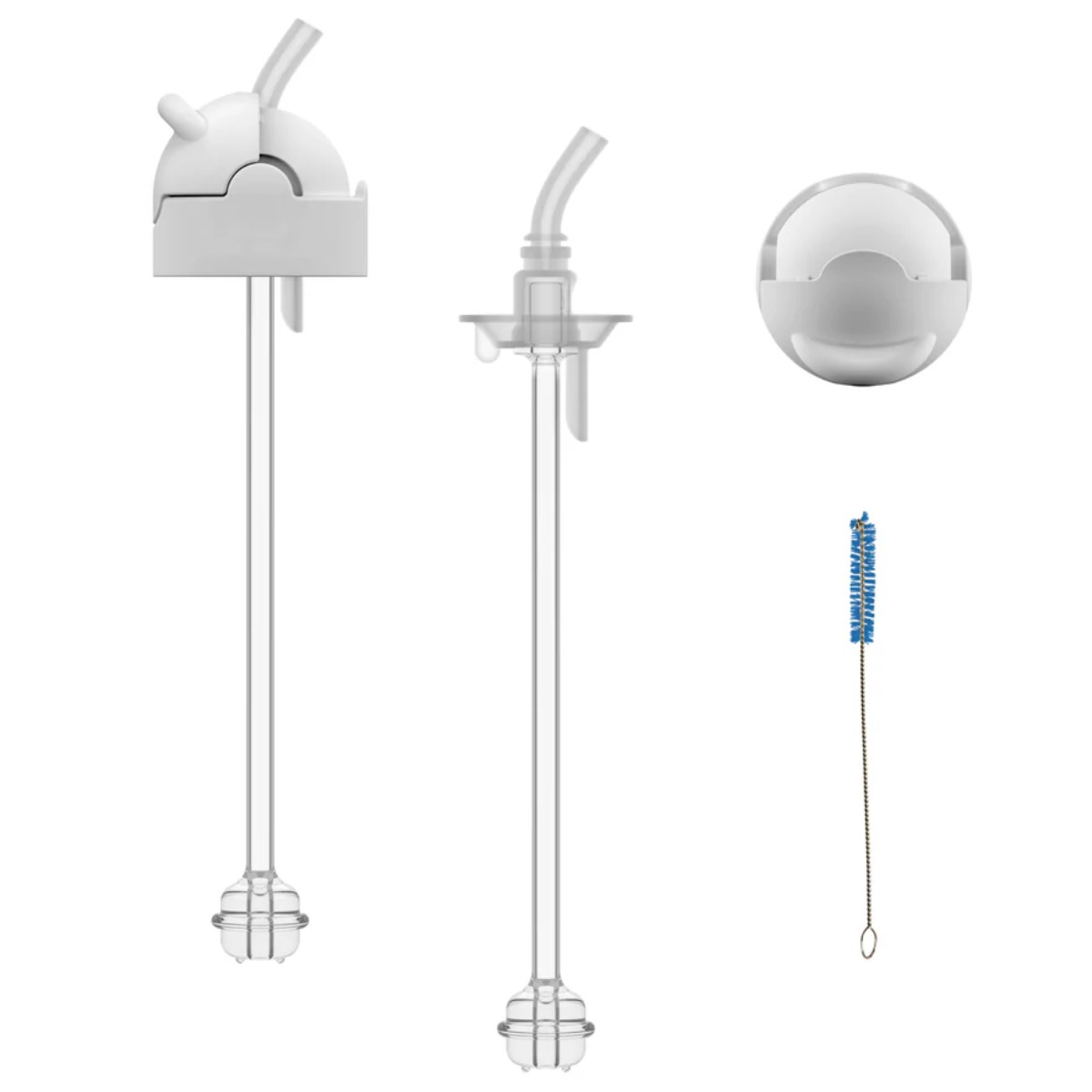 닥터브라운 젖병 실리콘 추달린 시피 빨대 교체킷 (2P), 와이드형, 1개, 250ml 13,000원