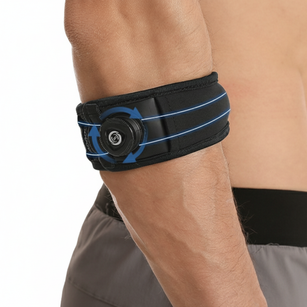 조이제이 골프엘보 엘보우 테니스엘보 팔꿈치 보호대, 블랙, 1개 15,300원