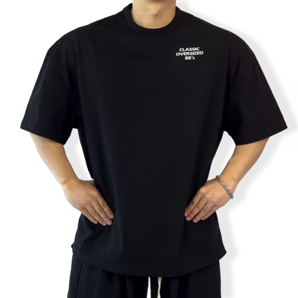 파시엔시아 클래식 오버사이즈 반팔 박스티 짐웨어티셔츠 머슬핏 빅사이즈 어깨넓어보이는 헬스 운동 50,200원