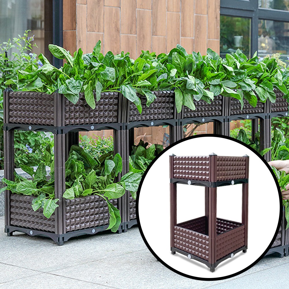 홈스월드 플랜트박스 베란다 텃밭 상자 화분 정리대 화단 27,500원