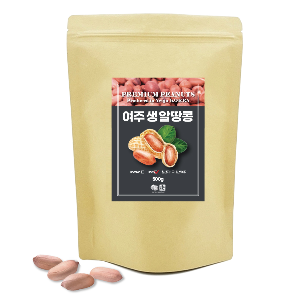견과공장 생 알땅콩, 500g, 1개 20,900원