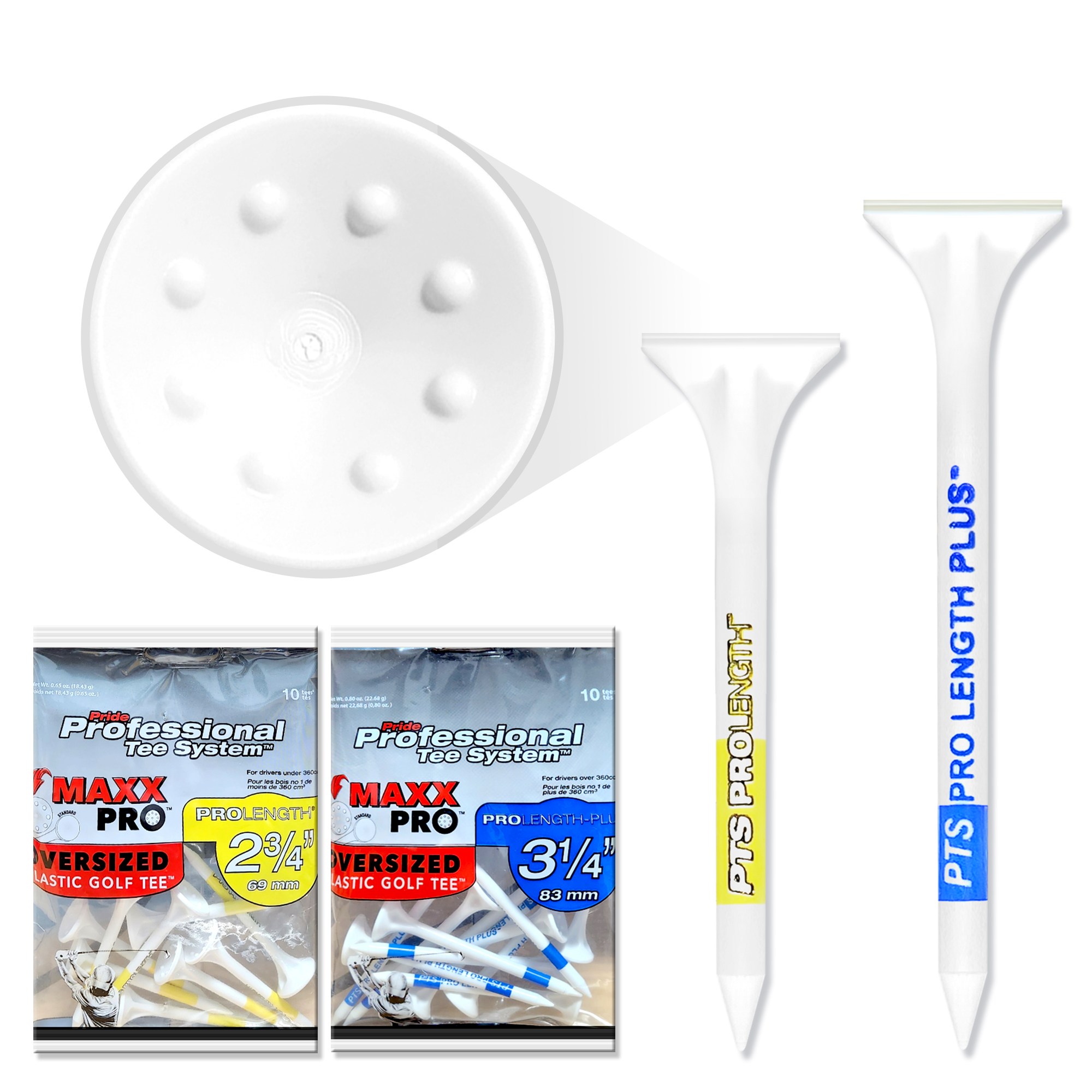 프라이드스포츠 맥스프로 오버사이즈 헤드 골프티 69mm 83mm 10개입, 해당없음, 1개 14,500원