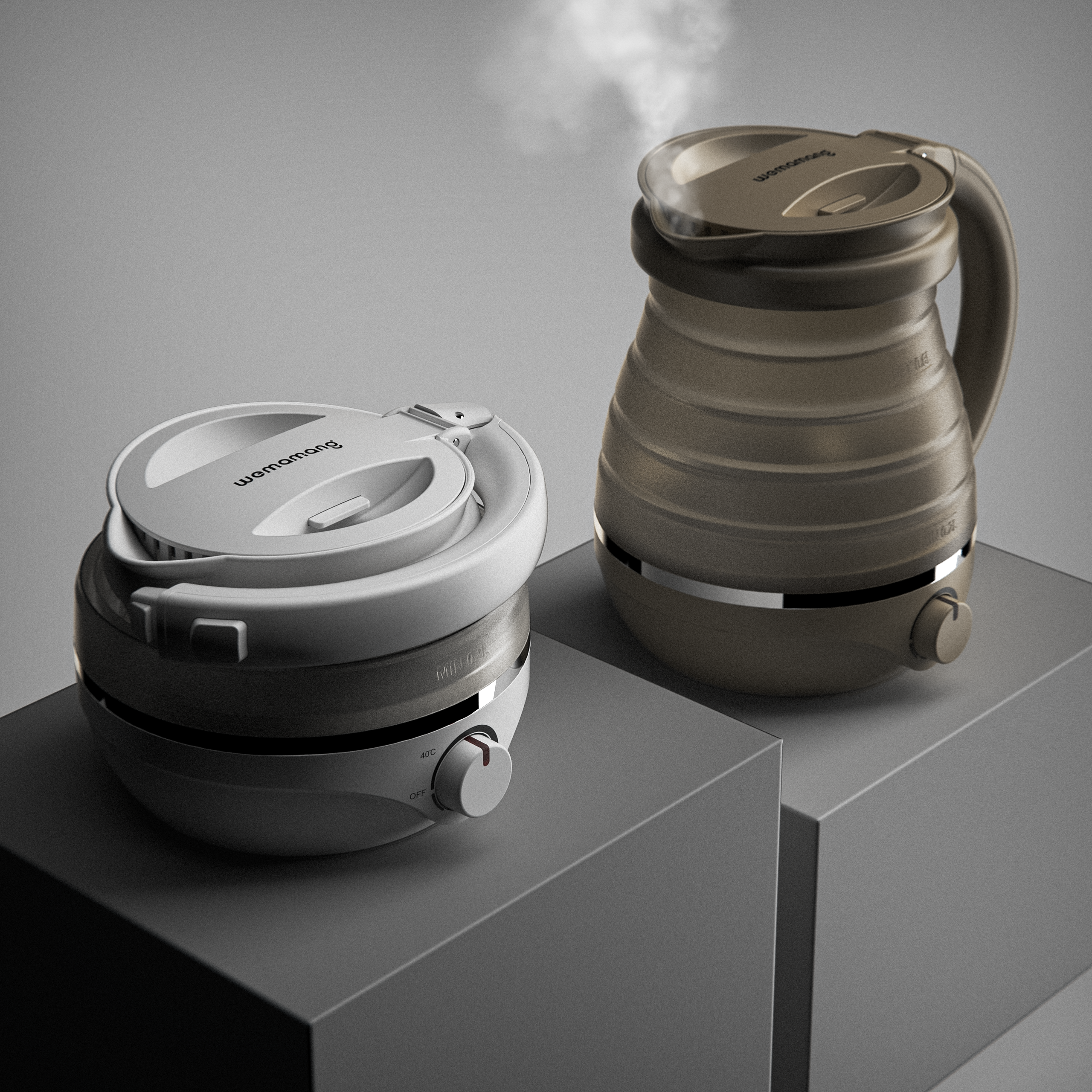 위마망 접이식 분유포트 접이식 전기포트 29,000원