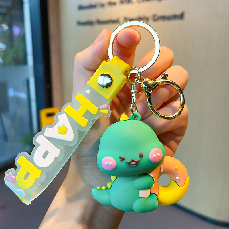 도림 도넛 용용이 자동차 키링, 그린, 1개 3,900원