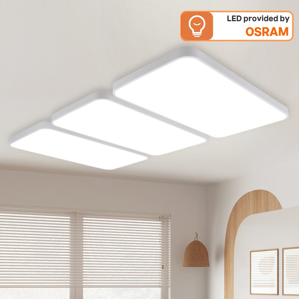 삼성 LED 더 뉴슬림 거실등 조명 플리커프리 180W (설치설명서 포함) 77,000원