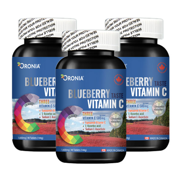 오로니아 블루베리맛 비타민C 500mg 180정 온가족 츄어블 6개월분 119,000원