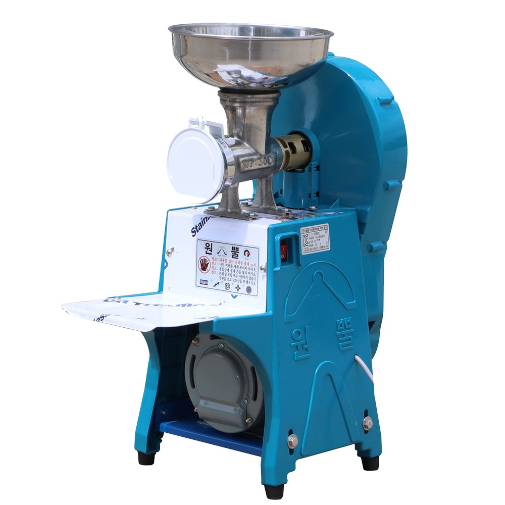 WONPOOL 고추기계 양념분쇄기 민찌기 WP-500A 후면커버형 김장앙념 물고추기계 마늘가는기계 분쇄기 371,000원