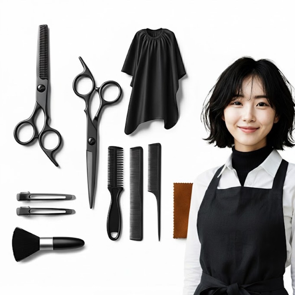 컷룸 미용가위세트 가정용 프리미엄 셀프 숱가위 10P 13,900원