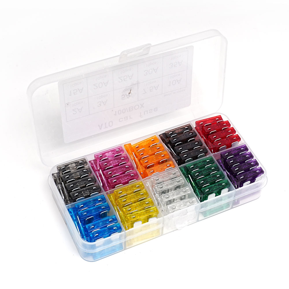 자동차 퓨즈 차량용 미니 휴즈 100pcs 세트 6,300원