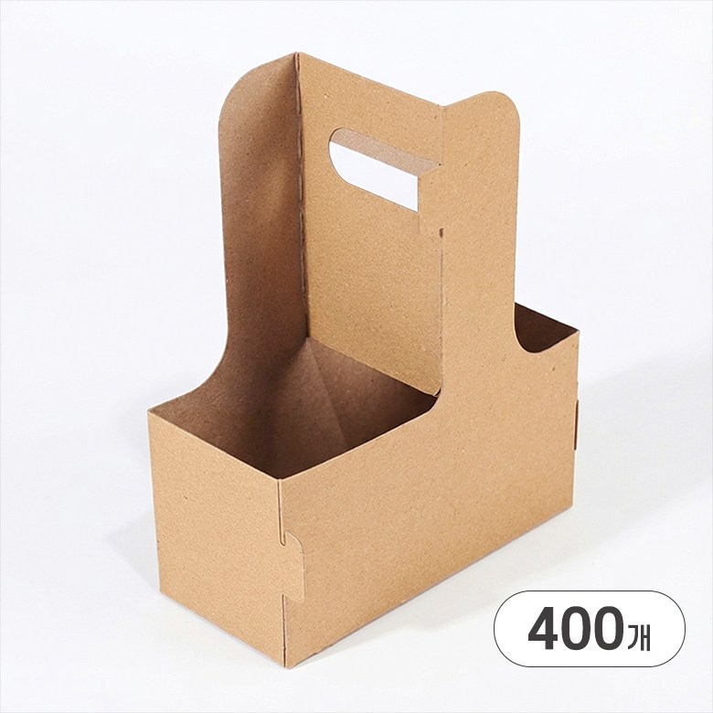 팩투유 커피캐리어 튼튼 합지 400개 음료 컵 2구 종이 캐리어 42,000원