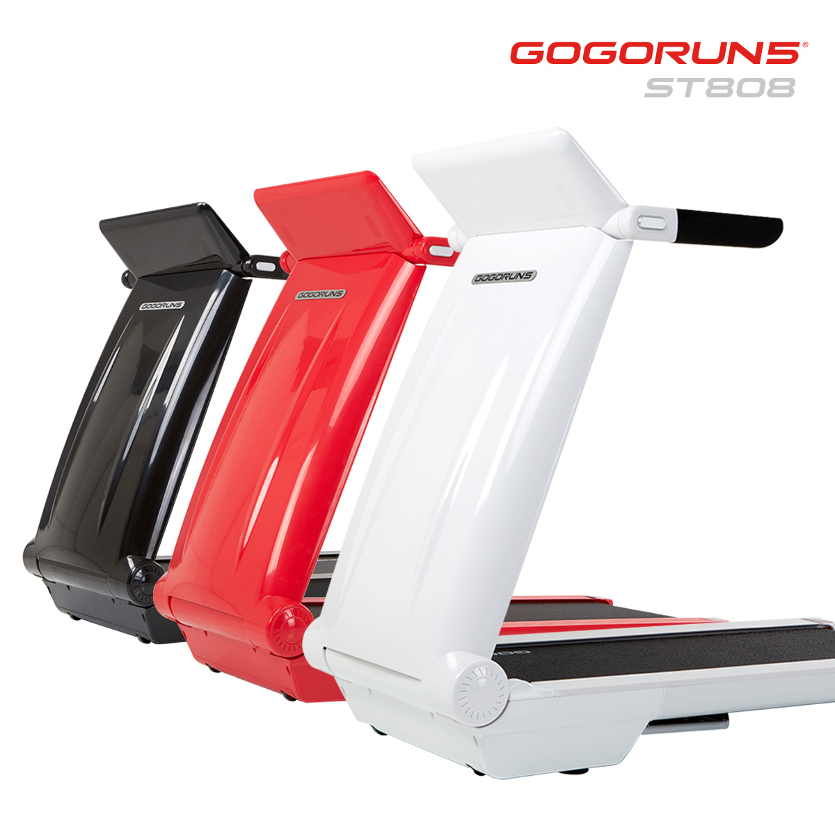 고고런5 2021년형 접이식 런닝머신 ST-808, 화이트, 고고런5 접이식 런닝머신 1,435,200원