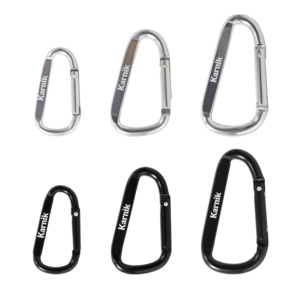 카르닉 D형 고강도 카라비너 5p 세트, 블랙, 1세트 5,800원