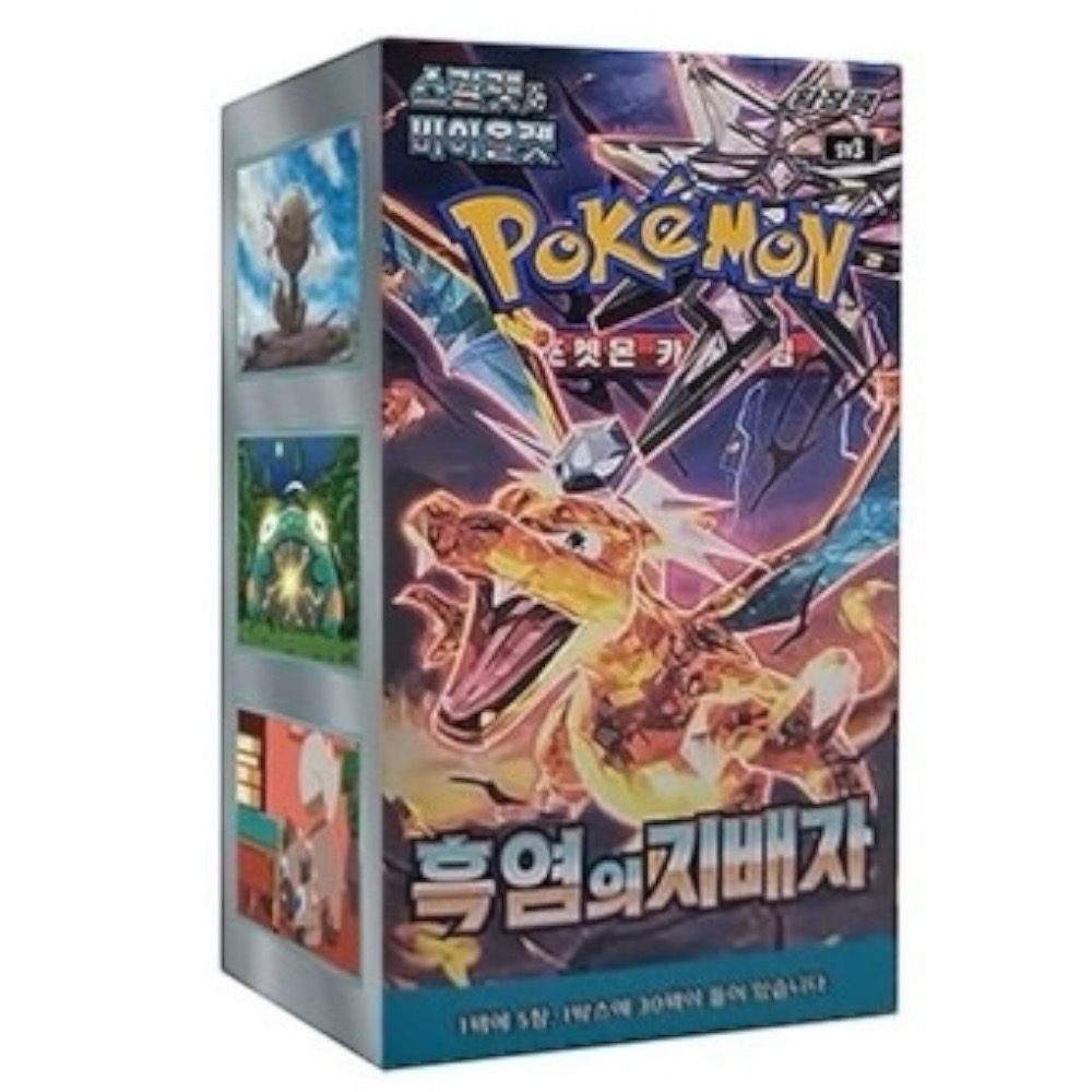 포켓몬 카드 게임 스칼렛 바이올렛 확장팩 흑염의 지배자/ sv3 30팩 한상자 미개봉 37,470원