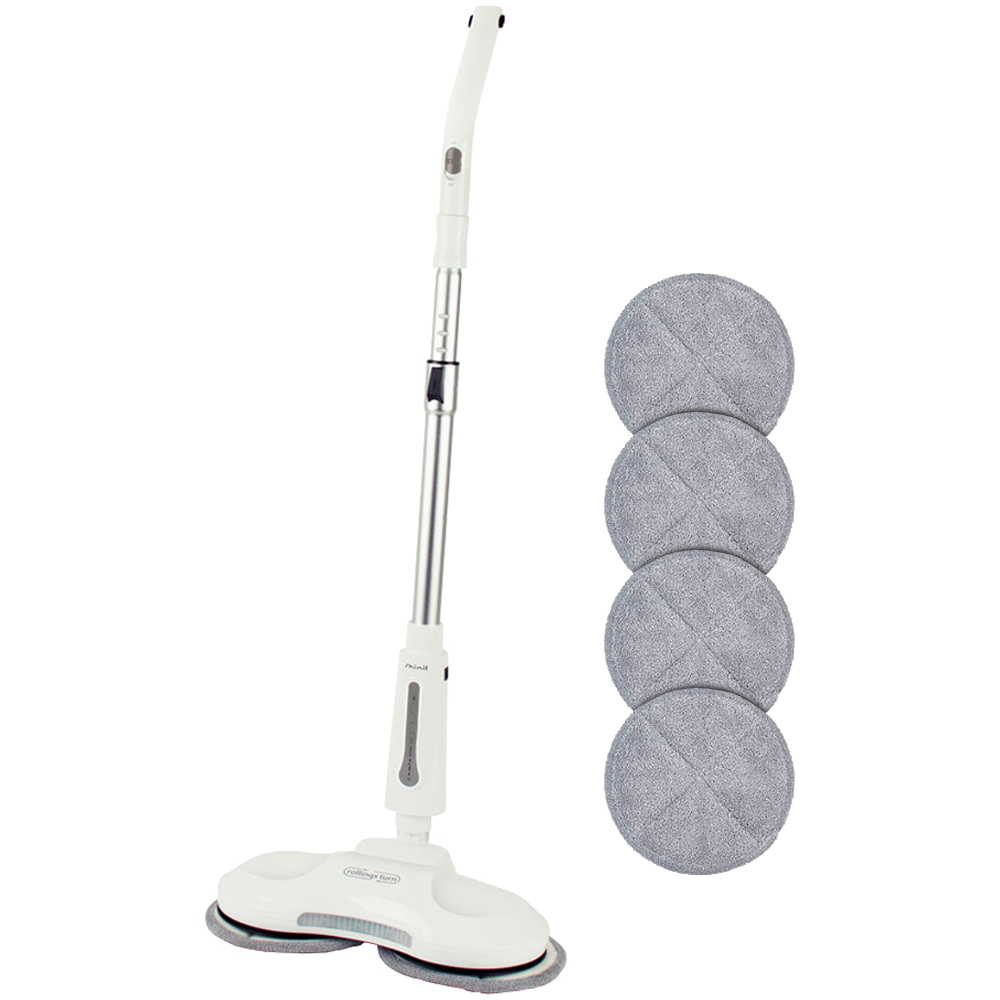 신일 듀얼스핀 무선 물걸레 청소기 SDC-WC2004 + 극세사패드 4p, 화이트, SDC-WC-2004 139,900원