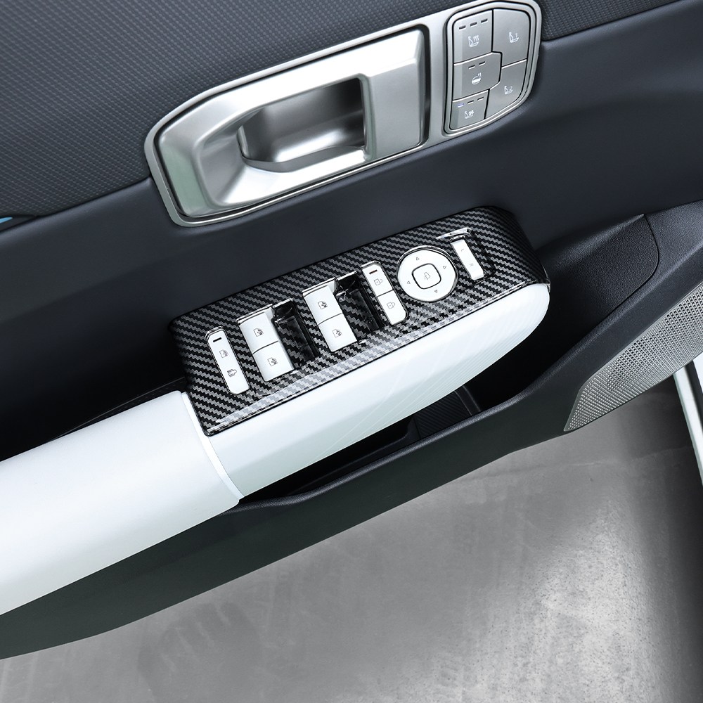 유투카 호환 EV4 악세사리 윈도우스위치 커버 우드 몰딩 자동차 튜닝 용품, 카본 4P, 윈도우 36,800원
