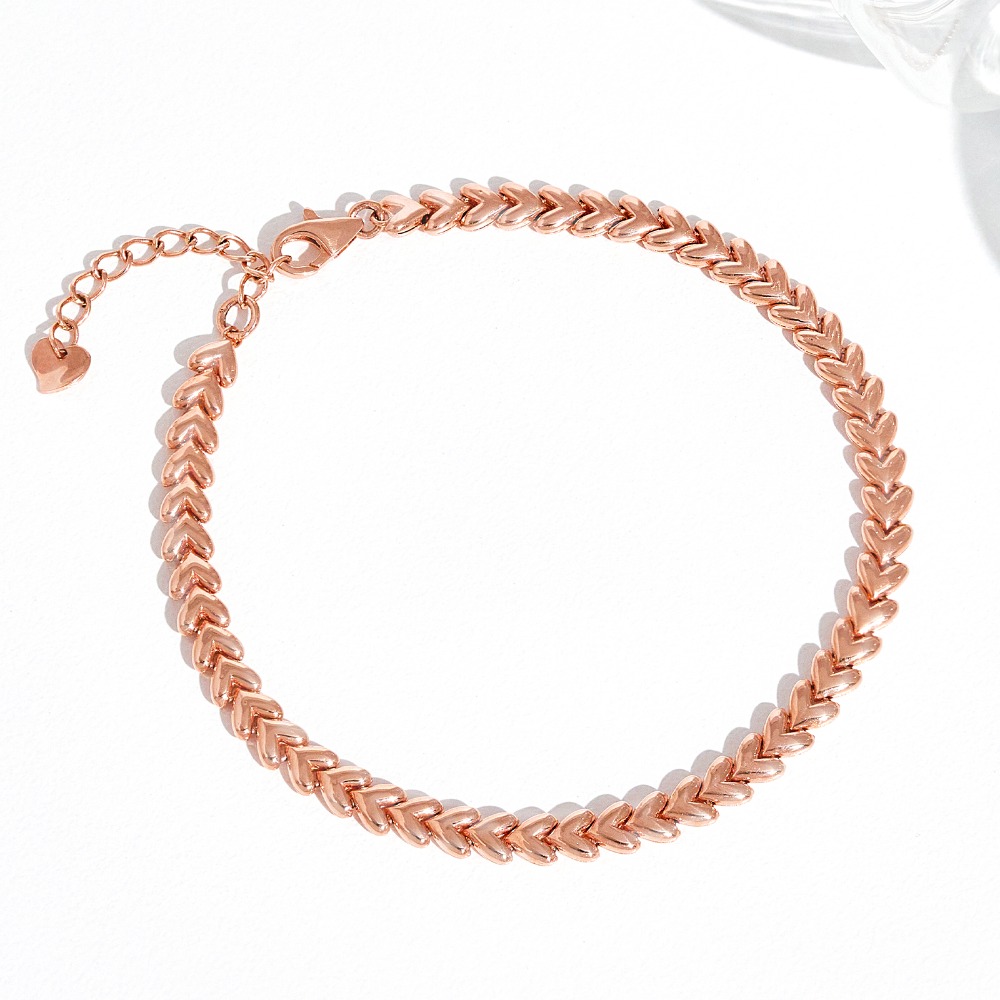 펠리체골드 18K 슈가 하트 통통 팔찌 (+쇼핑백증정) 기념일 여성 볼드 고급 데일리 선물 금 체인 뱅글 여자친구 로즈골드 옐로우골드 2,103,200원