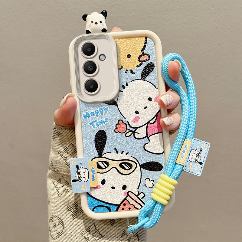 유샘무역 CY316 갤럭시 A17 A16 A15 A14 A13 피규어 캐릭터 스트랩 가죽젤리 케이스 12,180원