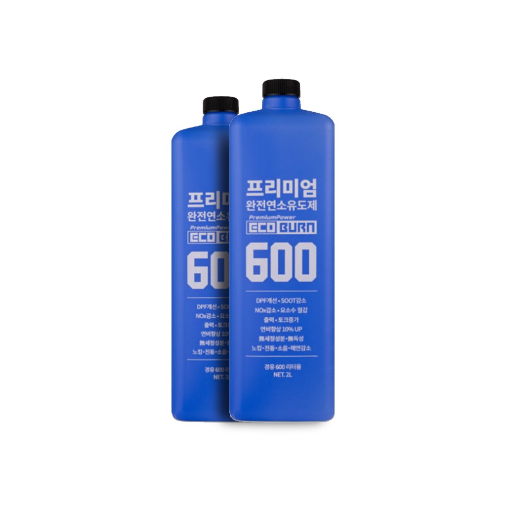 에코번프리미엄 전문정비용 디젤전용 완전 연소제 D600 2병 묶음, 디젤/경유, 2개 81,000원