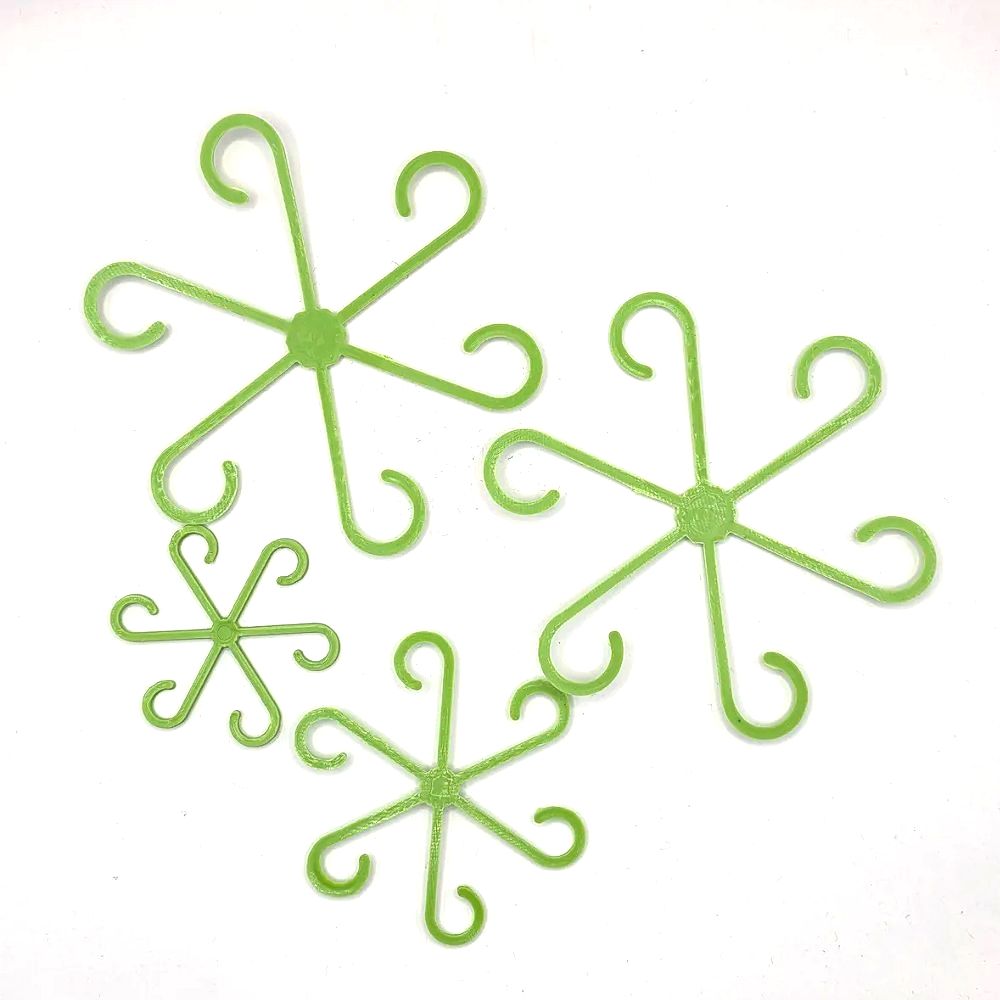 후크월드 식물 지지대 화분 원예용 식물지지 고리형 그린, 24개 6,500원