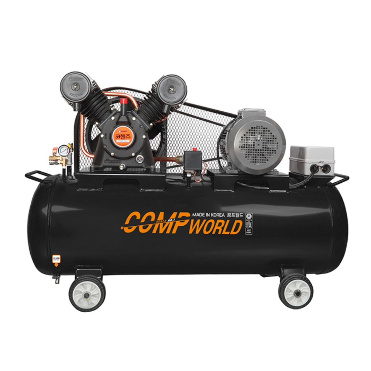콤프월드 공업용 콤프레샤 7.5마력 230리터 국산콤프레셔, 1개 2,174,500원